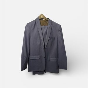 Calvin Klein Men's Dark Blue Two-Piece Suit